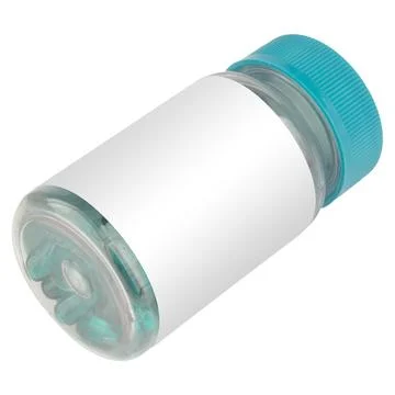 Inhaler bottle isolated on white background Stock Photos