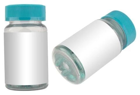 Inhaler bottle isolated on white background Stock Photos