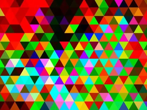 An inimitable resplendent illustration of geometric pattern of rectangles Stock Illustration