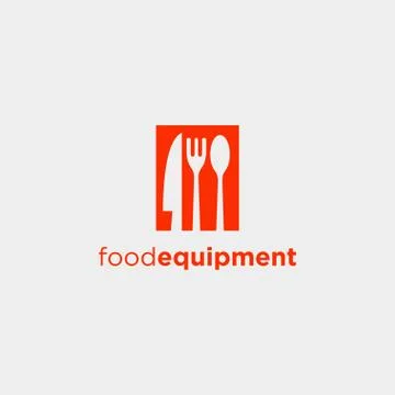 Initial B food equipment simple logo template vector icon abstract Stock Illustration