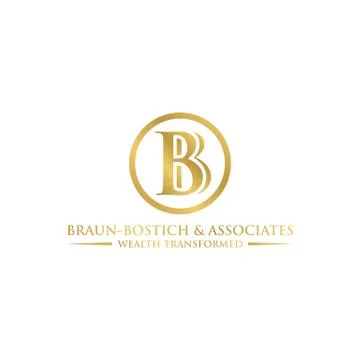 Initial B logo design template vintage luxurious Stock Illustration