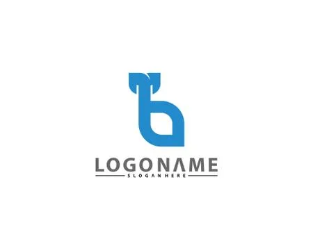 Initial B logo vector, B design template Stock Illustration