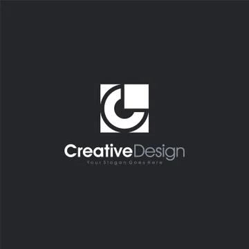 Initial C letter abstract Logo Template Design Vector, Emblem, Design Concept Stock Illustration