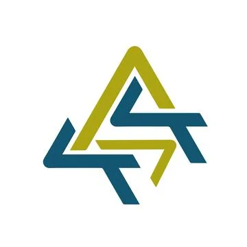 Initial Circle royalty free A letter  logo design creative logos Stock Illustration