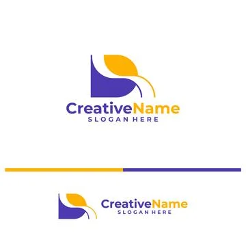 Initial DS logo design concept vector. Creative Letter DS logo template vec.. Ilustración de archivo