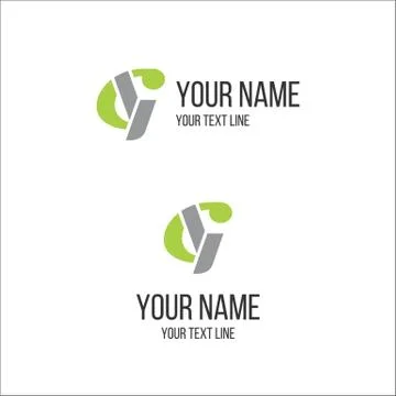 Initial G Logo design concept, Alphabet Logo Design Stock Illustration