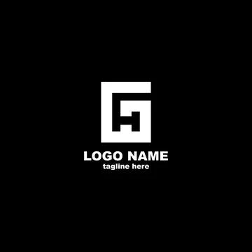 Initial GH logo design vector Иллюстрация