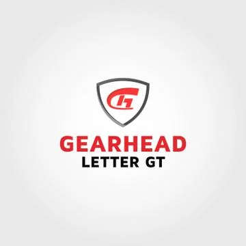 Initial GT, Letter TG with security Logo images, Stock Photos &amp; Vectors Stock Illustration