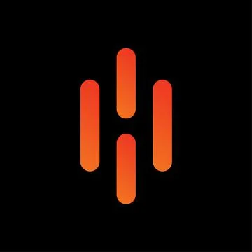 Initial H abstract logo vector template Stock Illustration