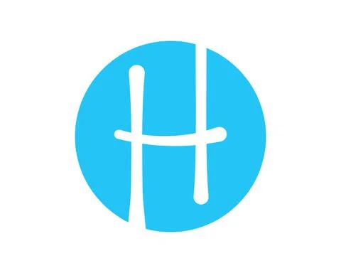 Initial H Letter Logo Design Vector Template. Monogram and Creative Alphabet  Stock Illustration