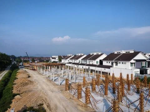 Initial housing construction Stock Photos