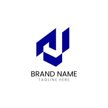 Initial J based sport logo design vector Иллюстрация