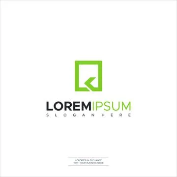 Initial k letter logo icon illustration vector design Stock Illustration