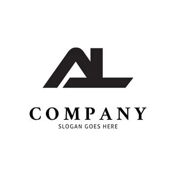 Initial Letter AL Icon Vector Logo Template Illustration Design 스톡 일러스트