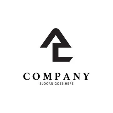 Initial Letter AL Icon Vector Logo Template Illustration Design Illustrazione stock