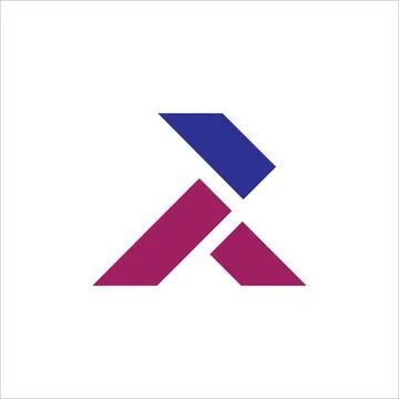 Initial letter AR logo or RA logo vector design template Stock Illustration
