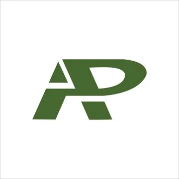 Initial letter AR logo or RA logo vector design template Stock Illustration