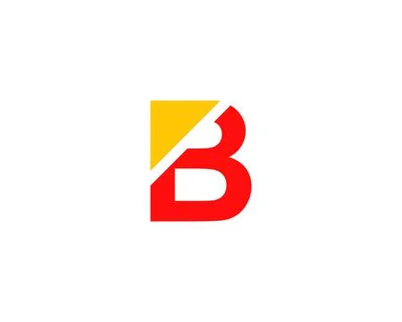 Initial letter B logo design template element Stock Illustration