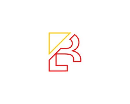 Initial letter B logo design template element Stock Illustration