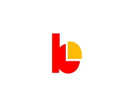 Initial letter B logo design template element Stock Illustration