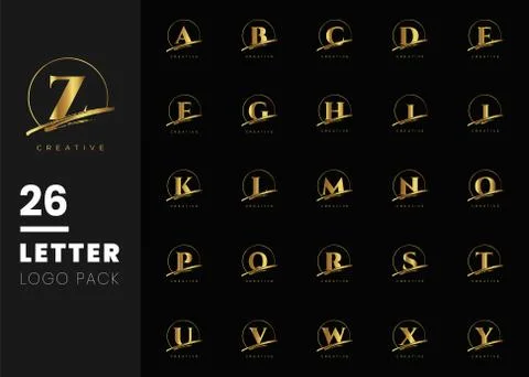 Initial Letter brush R Monogram Sliced. Black Logo template isolated on grey  Illustrazione stock