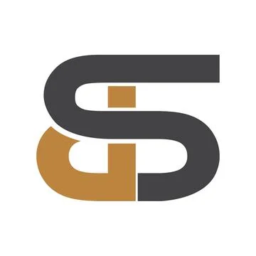 Initial letter BS logo or SB logo vector design template Stock-Illustration