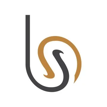 Initial letter BS logo or SB logo vector design template Stock-Illustration