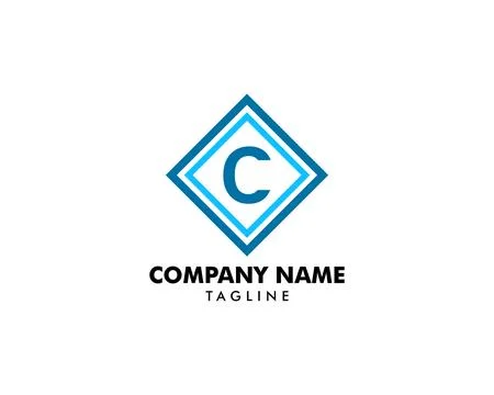Initial Letter C Logo Template Design Stockillustratie