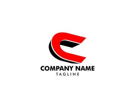 Initial Letter C Logo Template Design Stockillustratie