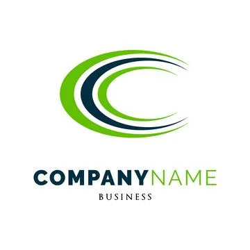 Initial Letter CCC Icon Logo Design Template Stock Illustration