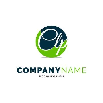 Initial Letter CTP Icon Vector Logo Template Illustration Design 스톡 일러스트