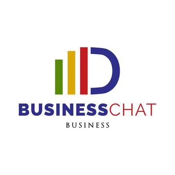 Initial Letter D Business Chart Icon Logo Design Template Illustrazione stock
