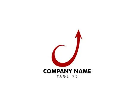 Initial Letter D Logo Template Design Stock Illustration