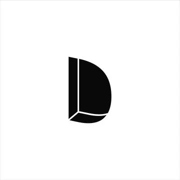 Initial letter dl ld logo template design Stock-Illustration