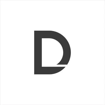 Initial letter dl ld logo template design Stock-Illustration