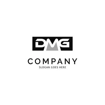 Initial Letter DMG Icon Vector Logo Template Illustration Design Stock Illustration