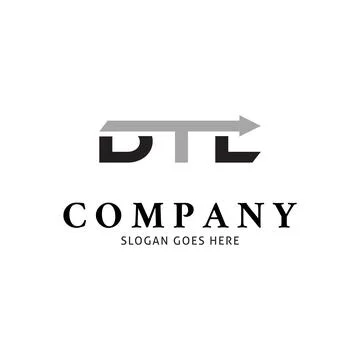 Initial Letter DTL Icon Vector Logo Template Illustration Design イラスト素材