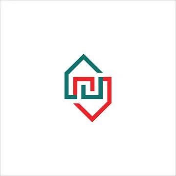 Initial letter ee or e logo design template Stock Illustration