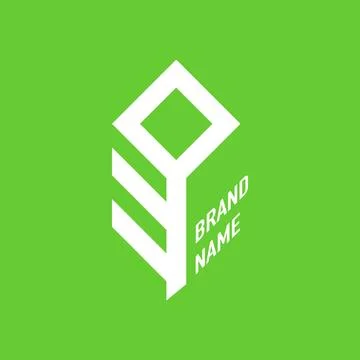 Initial letter F and P logo design vector illustration template Stock Illustration