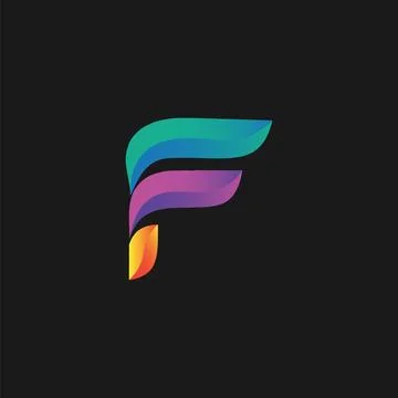 Initial letter F logo design Template. Letter F logo icon design element. Stock Illustration
