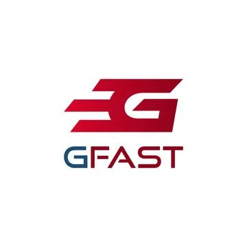 Initial letter G speed logo design inspiration Stock Illustration