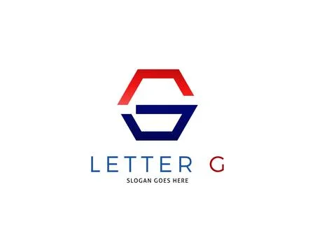 Initial Letter G Symbol Design Template Elements イラスト素材