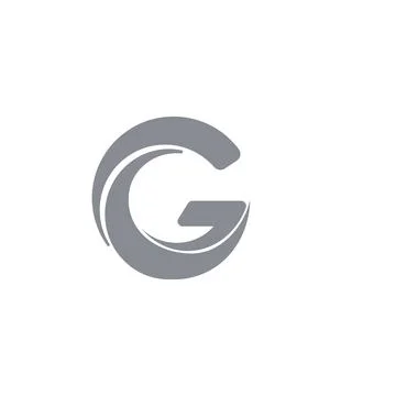 Initial letter gc or cg logo design template Stock-Illustration