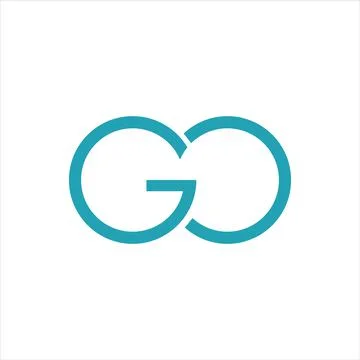 Initial letter gc or cg logo design template Stock Illustration