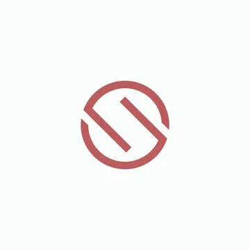 Initial letter GS logo or SG logo vector design template Stock Illustration