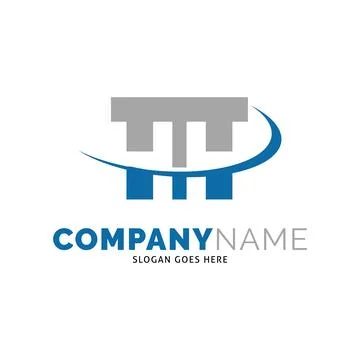 Initial Letter HH Swoosh Icon Vector Logo Template Illustration Design Stock Illustration