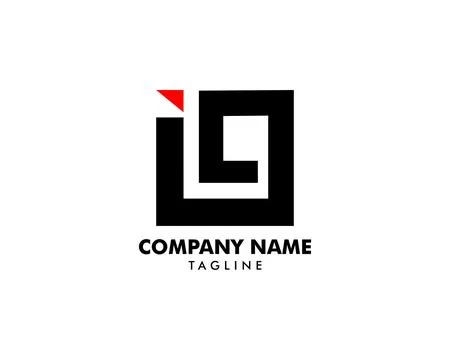 Initial Letter I9 Logo Template Design Illustrazione stock