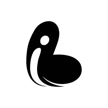 Initial letter ib logo or bi logo vector design template Stock Illustration
