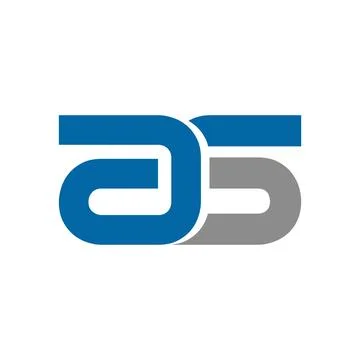 Initial letter as icon logo design template Stock Illustration