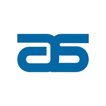 Initial letter as icon logo design template Stock Illustration